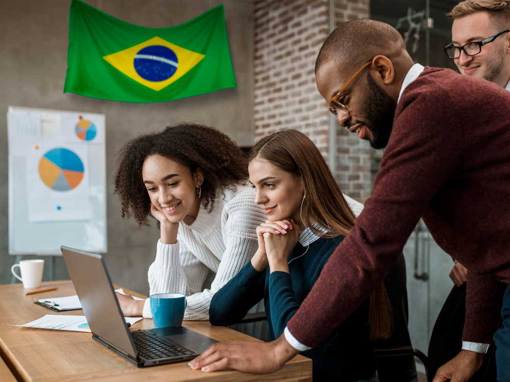 trabalhar para empresas internacionais sem sair do Brasil